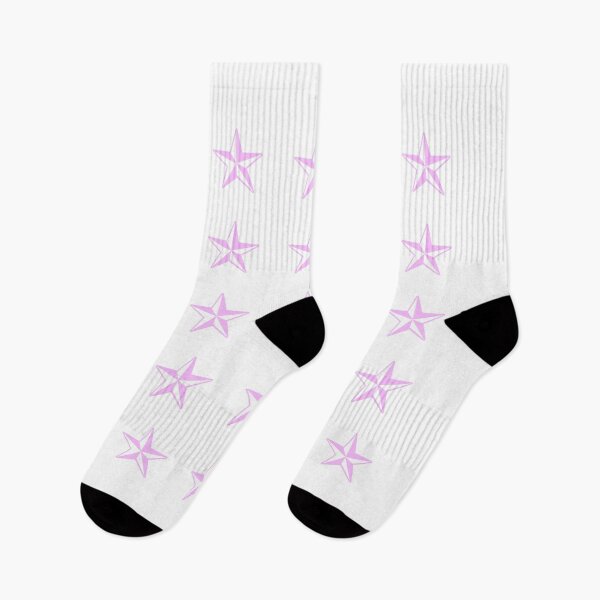 Item preview, pink retro stars designed and sold by KacperStore.