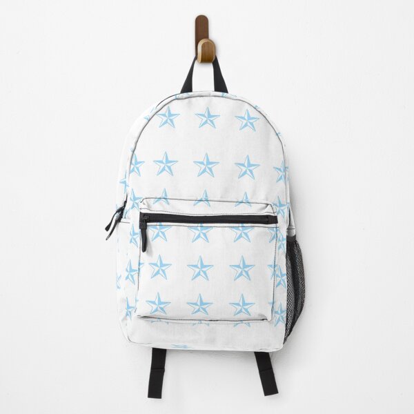 Item preview, blue retro stars designed and sold by KacperStore.