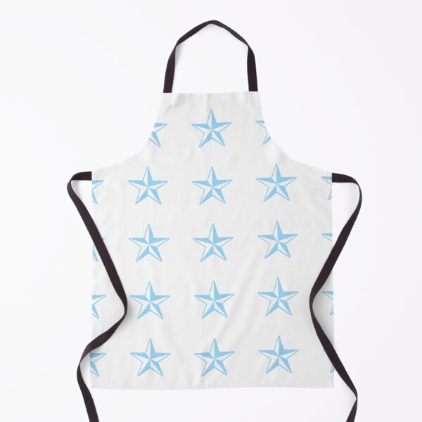 Item preview, blue retro stars designed and sold by KacperStore.