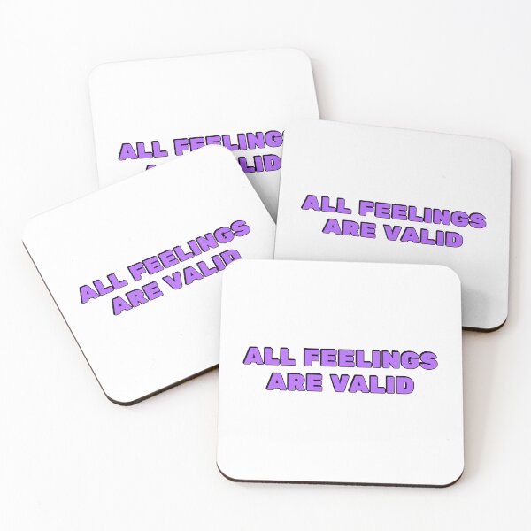Item preview, All Feelings Are Valid - No Toxic Positivity designed and sold by Inspirationmotivation.