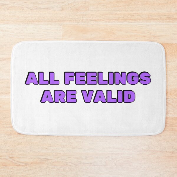 Item preview, All Feelings Are Valid - No Toxic Positivity designed and sold by Inspirationmotivation.