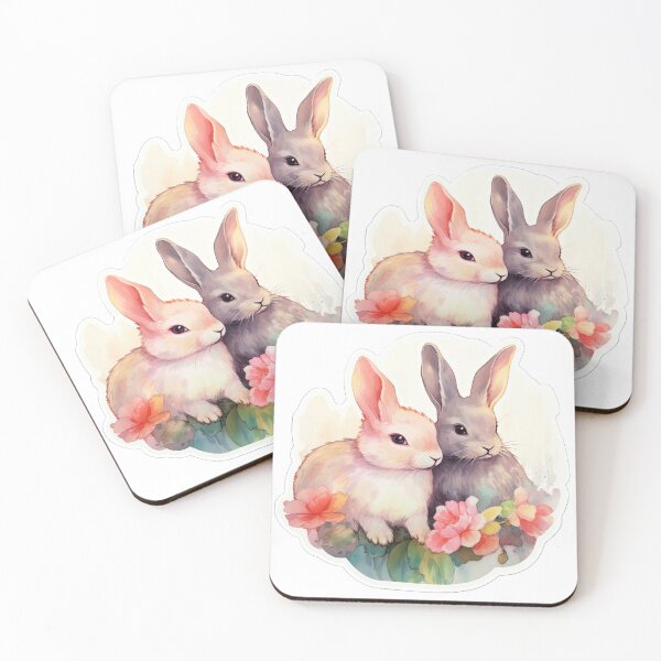 Item preview, Two rabbits designed and sold by abmkf.