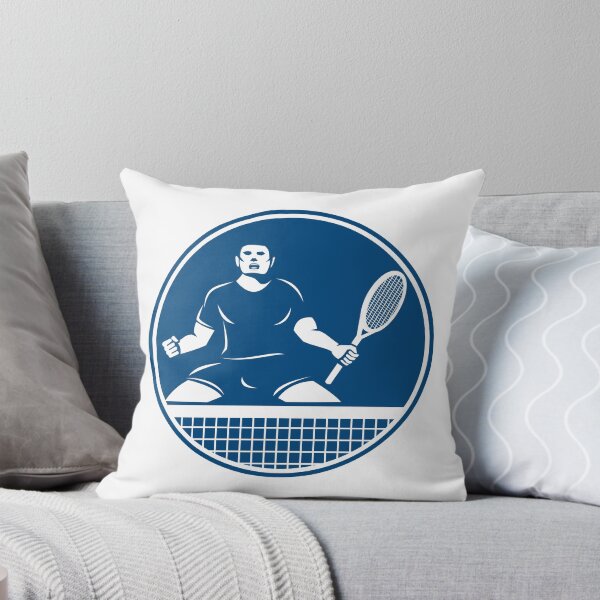 Item preview, Tennis Player Racquet Fist Pump Icon designed and sold by patrimonio.