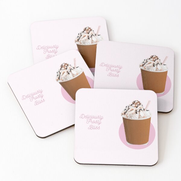 Item preview, Frosty Elixir: Deliciously Blissful Frappuccino Design designed and sold by StickerStudio27.