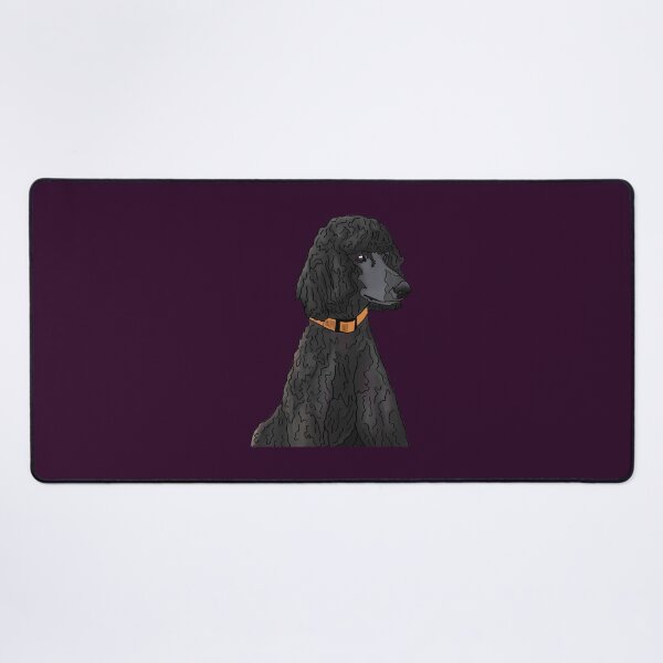 Item preview, Misza the Black Standard Poodle designed and sold by uehaaiamsxm55.