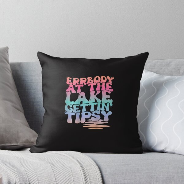 Item preview, Errbody At The Lake Gettin' Tipsy Lake Life Summer Trendy  designed and sold by GilbertBisson.