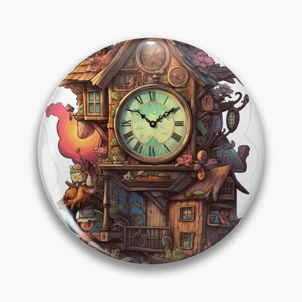 Item preview, House clock designed and sold by abmkf.