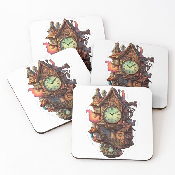 Item preview, House clock designed and sold by abmkf.