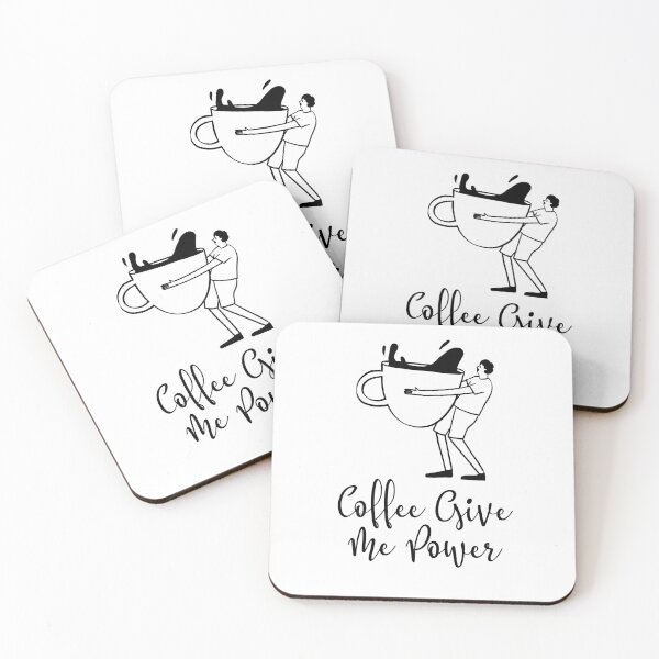 Item preview, Coffee Give Me Power designed and sold by OCNau.