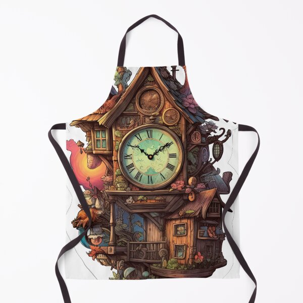Item preview, House clock designed and sold by abmkf.