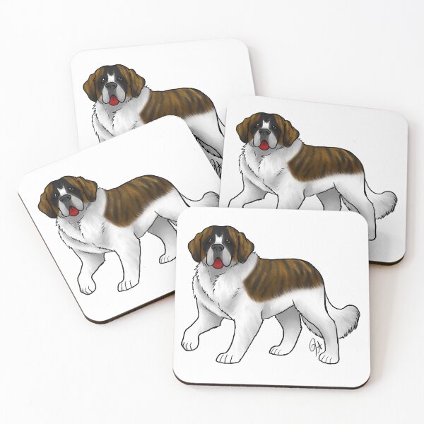 Item preview, Saint Bernard - Brindle and White designed and sold by Jennifer Stolzer.