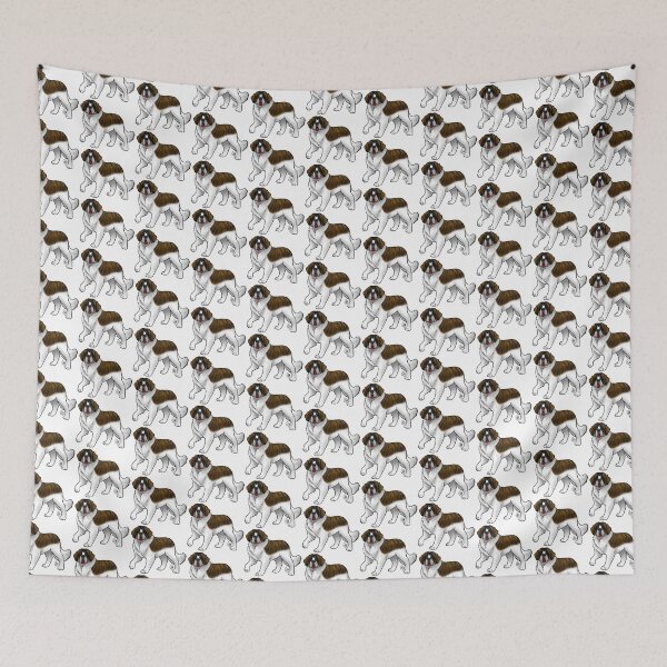 Item preview, Saint Bernard - Brindle and White designed and sold by Jennifer Stolzer.