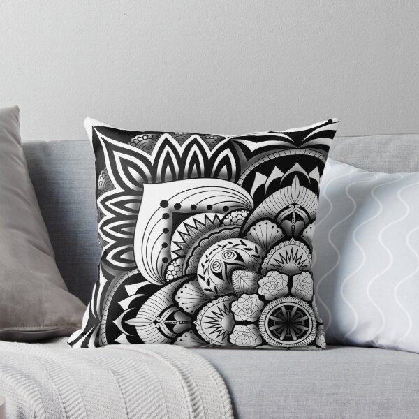 Item preview, ornamental mandala designed and sold by Sinner-designs.