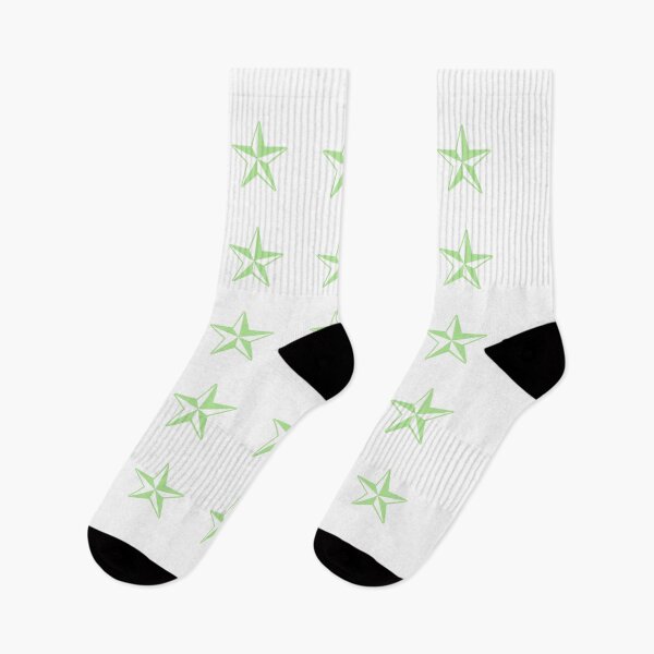 Item preview, green retro stars designed and sold by KacperStore.