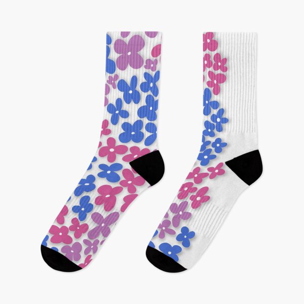 Item preview, McGuire Blooms Bisexual Pride Flag designed and sold by Stickeraround.
