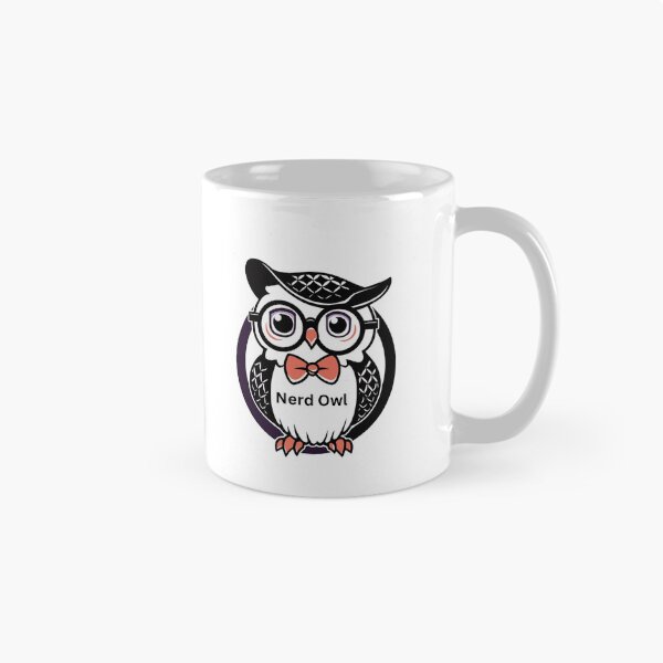 Item preview, Nerd Owl designed and sold by Myra365Art.