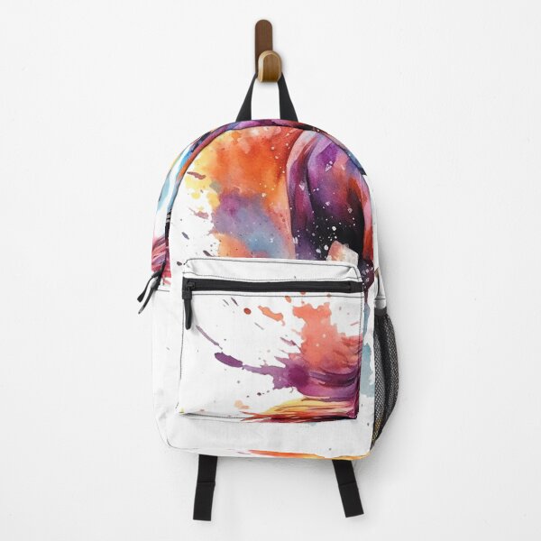 Item preview, horse water colour colourful designed and sold by dya-baino.