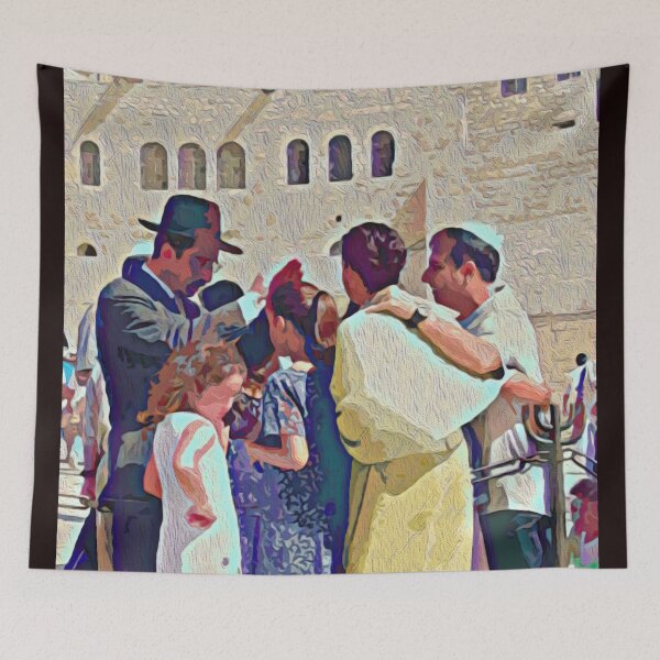 Item preview, BLESSINGS ON A BAR MITZVAH BOY  designed and sold by ArtbyRolleen.