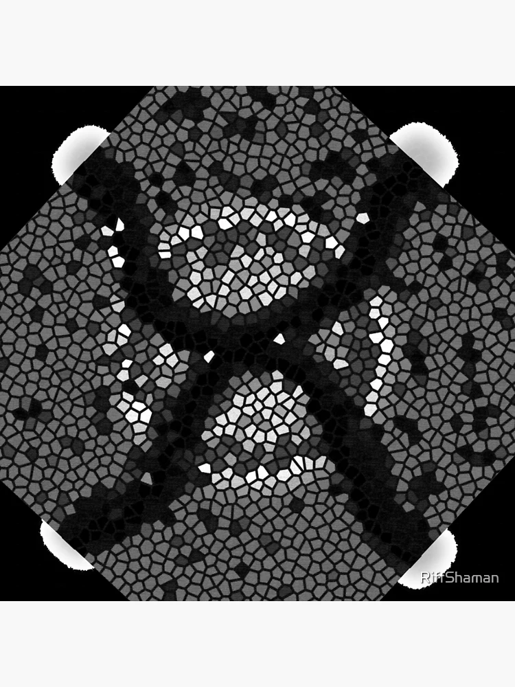 Thumbnail 3 of 3, Poster, Geometric Shadow Entity designed and sold by RiffShaman.