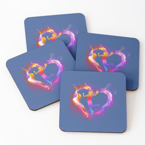 Item preview, Handball Heart Love Art Mouse Pad 	 designed and sold by yvvguhxf61.