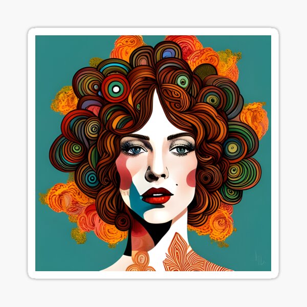 Boho Belle Sticker