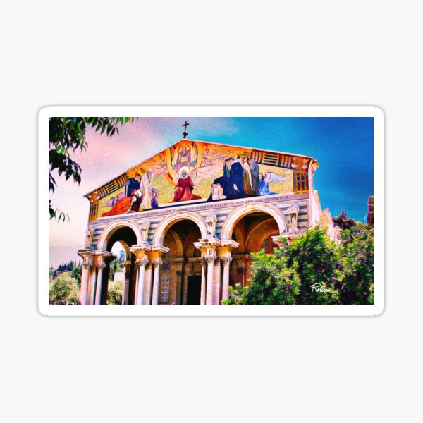 Item preview, CATHEDRAL AT GETHSEMANE  designed and sold by ArtbyRolleen.