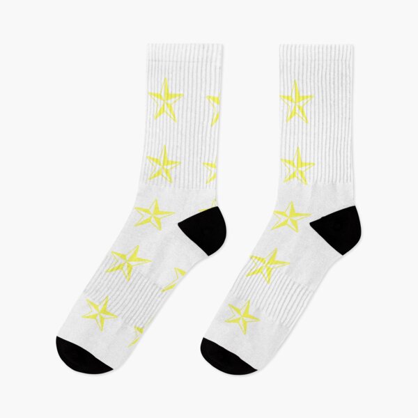 Item preview, yellow retro stars designed and sold by KacperStore.