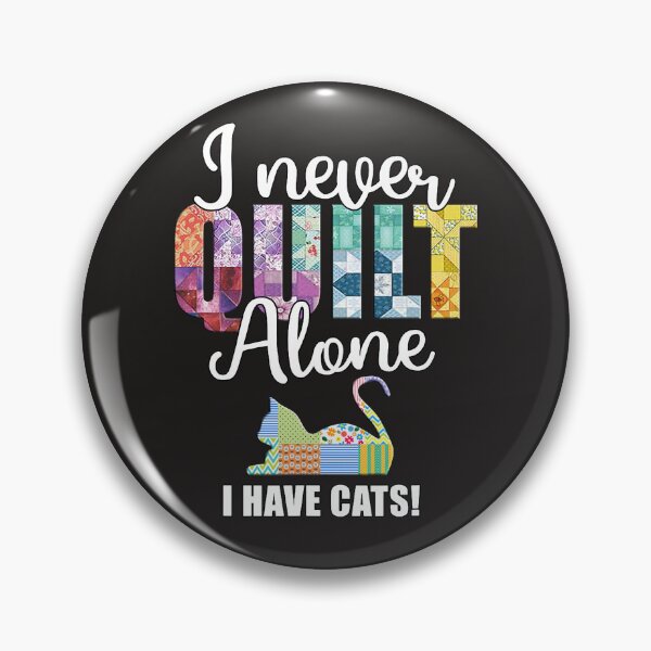 Item preview, Fabricologist Quilting Crew I Never Quilt Alone I Have Cats  designed and sold by ArletteMercuf.