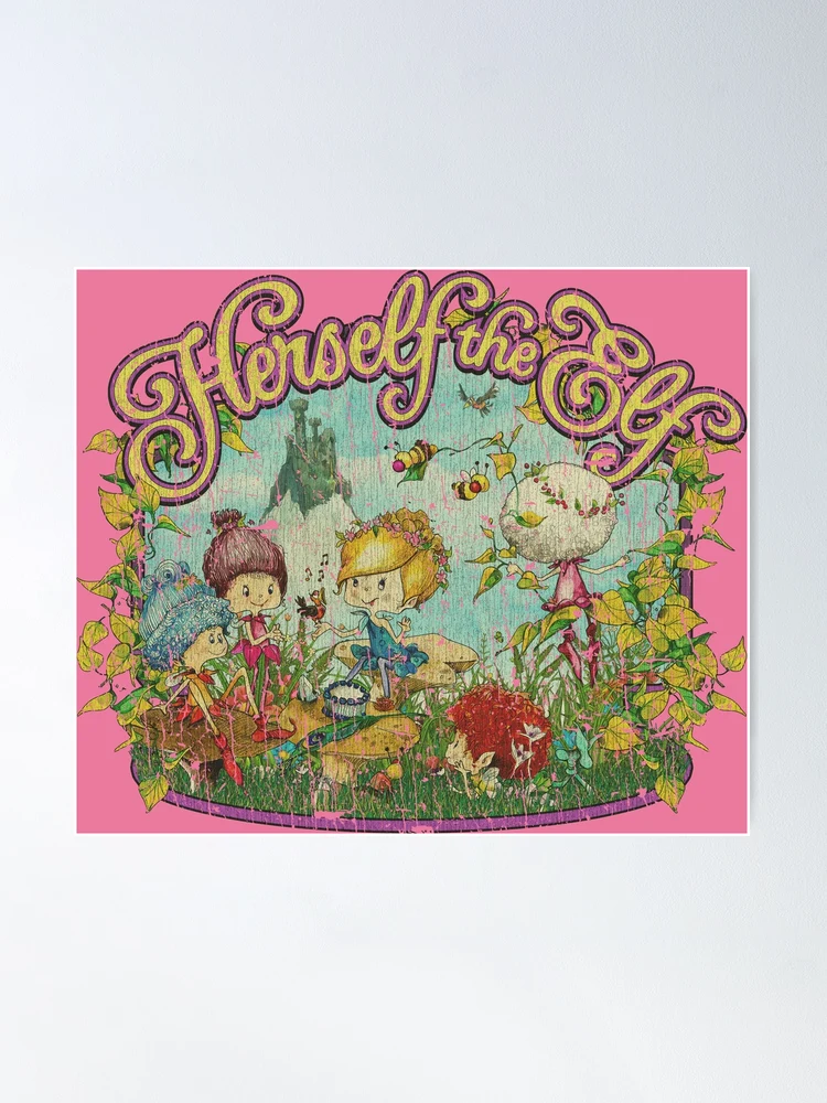 希少 Herself the Elf ヴィンテージ シーツ fposter,medium,wall_texture,