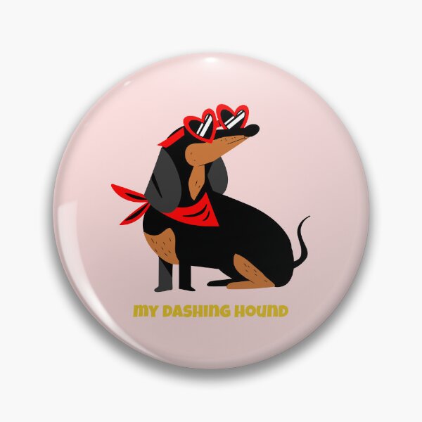 Item preview, Dachshund - My Dashing Hound Dog Design designed and sold by SpringEternal.
