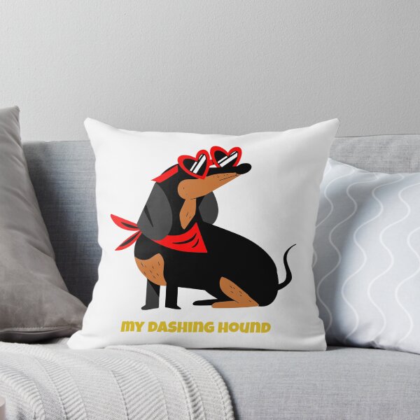 Item preview, Dachshund - My Dashing Hound Dog Design designed and sold by SpringEternal.