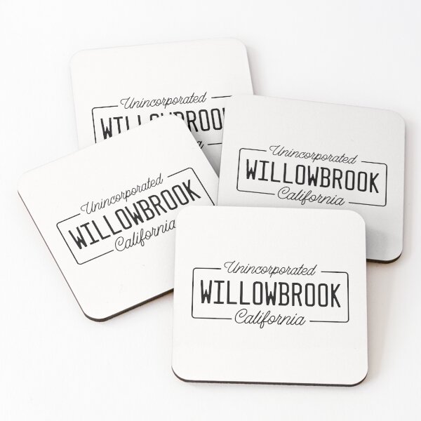 Item preview, Unincorporated Willowbrook California / Black Text designed and sold by PEK1787.