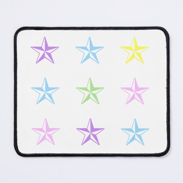 Item preview, colorful retro stars designed and sold by KacperStore.