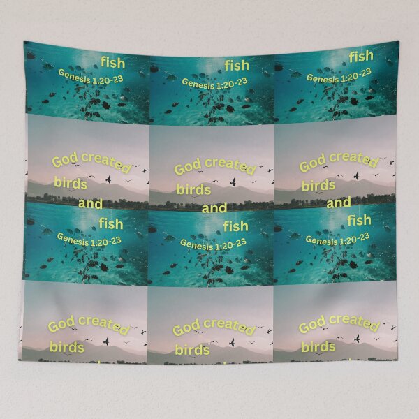 Item preview, Creation Day 5 Fish and Fowl designed and sold by RhondaCGoins.