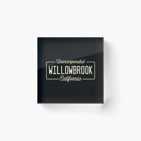 Artikelvorschau, Unincorporated Willowbrook, Kalifornien / Cremefarbener Text entworfen und verkauft von PEK1787.