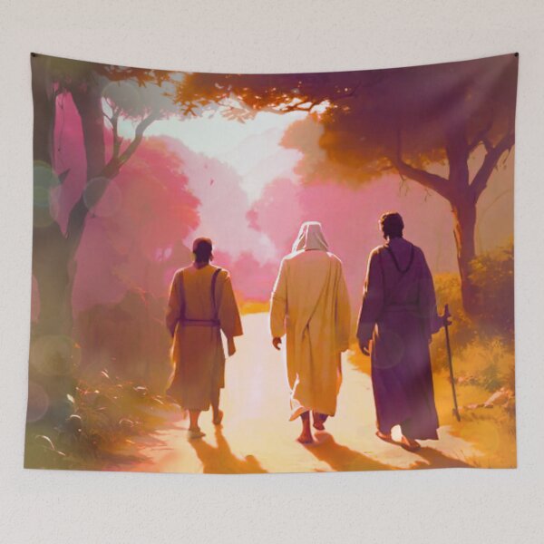 Item preview, The Road to Emmaus designed and sold by Sanctum Icons.