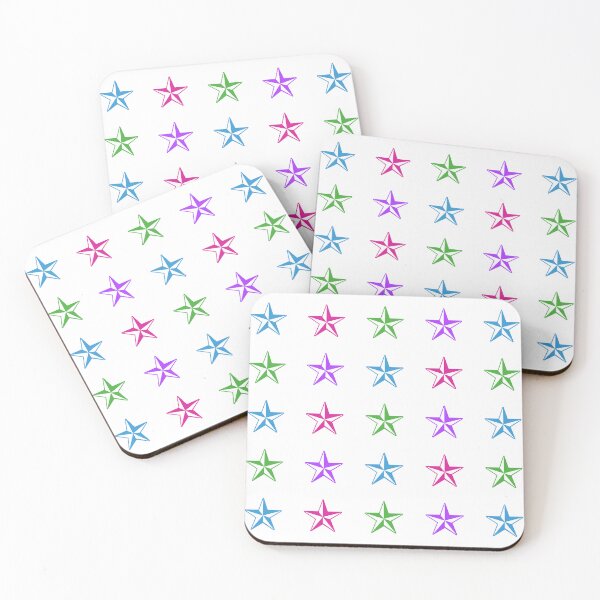 Item preview, Copy of colorful retro stars designed and sold by KacperStore.