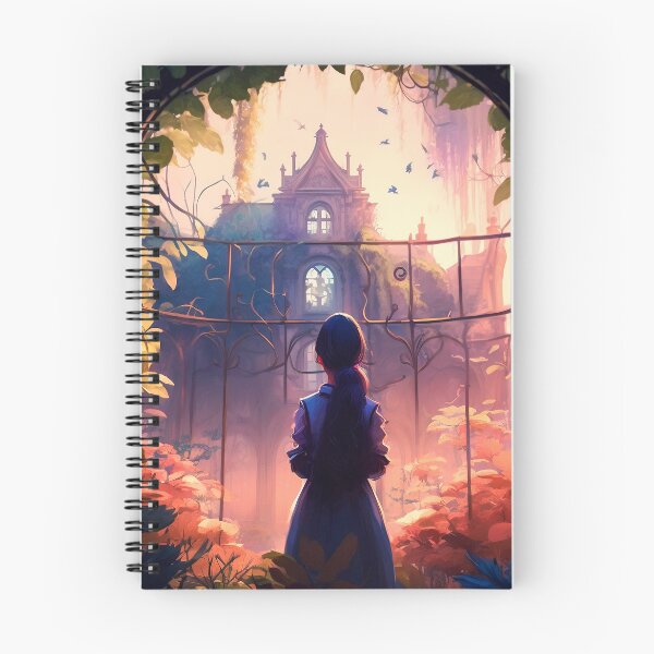 Item preview, illustration the girl and the enchanted castle designed and sold by Rafael-Wong.