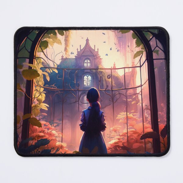 Item preview, illustration the girl and the enchanted castle designed and sold by Rafael-Wong.