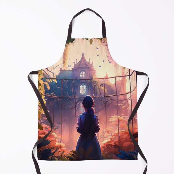 Item preview, illustration the girl and the enchanted castle designed and sold by Rafael-Wong.