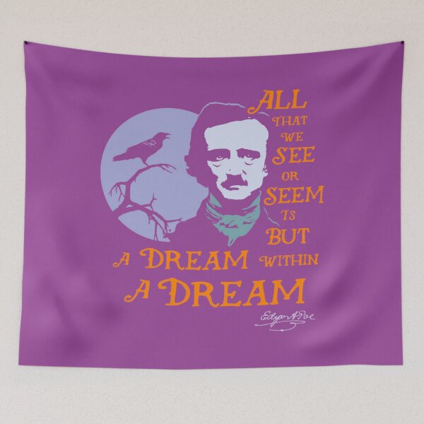 Item preview, Edgar Allan Poe Sueño dentro de un sueño designed and sold by wouyvexb13.