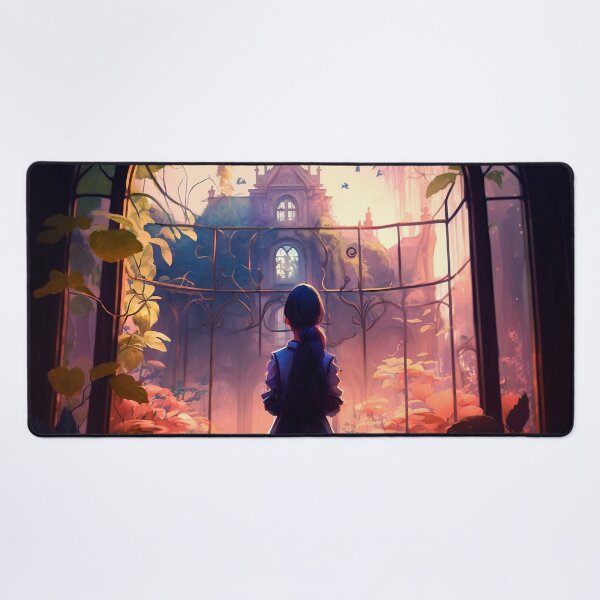 Item preview, illustration the girl and the enchanted castle designed and sold by Rafael-Wong.
