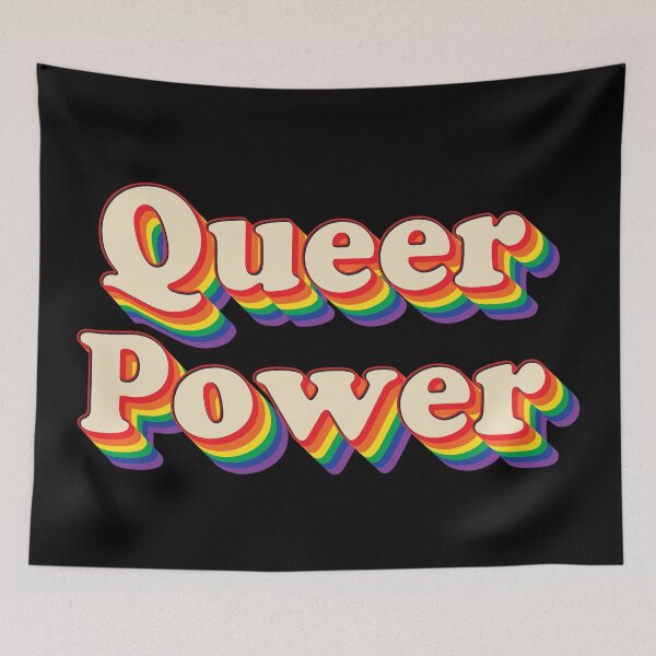 Item preview, Queer Power designed and sold by Texterns.