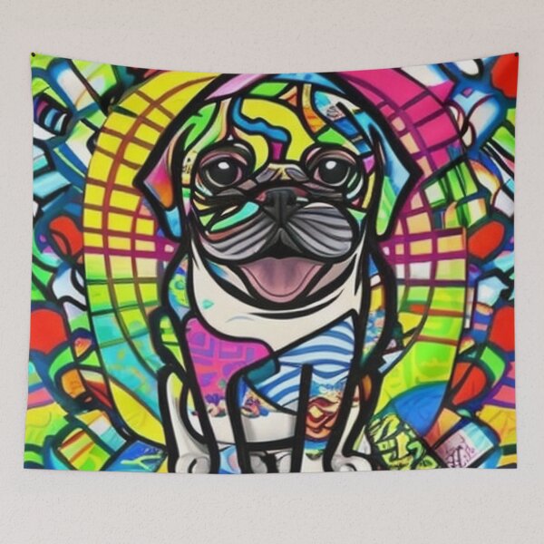 Item preview, The Pug designed and sold by cfbennettmedia.