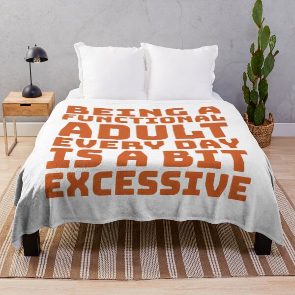 Item preview, Functional Adult - funny designed and sold by Nosy is Everything.