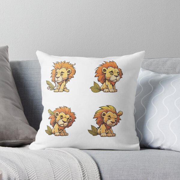 Item preview, Adorable Majestic Sad Lion Group Collection  designed and sold by PlanetArchive.