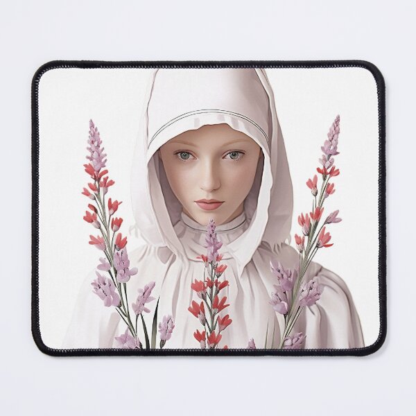 Item preview, the girl holding lavender flowers designed and sold by 3broDC.