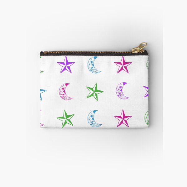 Item preview, colorful retro stars and moon designed and sold by KacperStore.