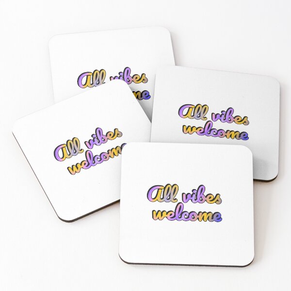 Item preview, All vibes welcome -  All Feelings Are Valid - No Toxic Positivity designed and sold by Inspirationmotivation.