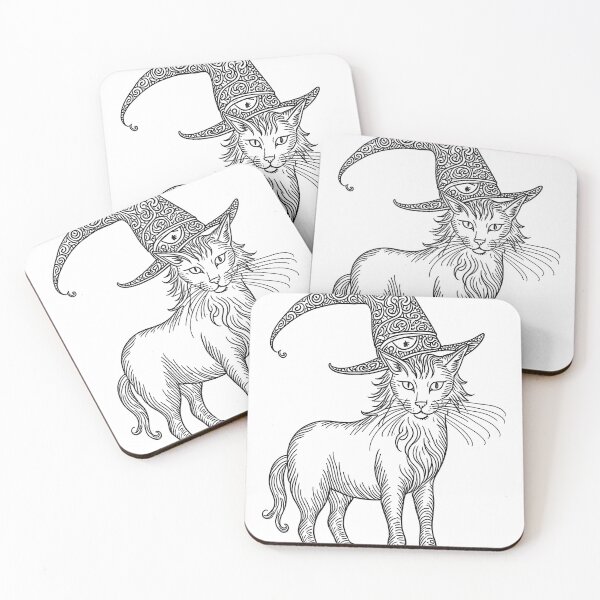 Item preview, Witch Cat designed and sold by moonlitspecter.